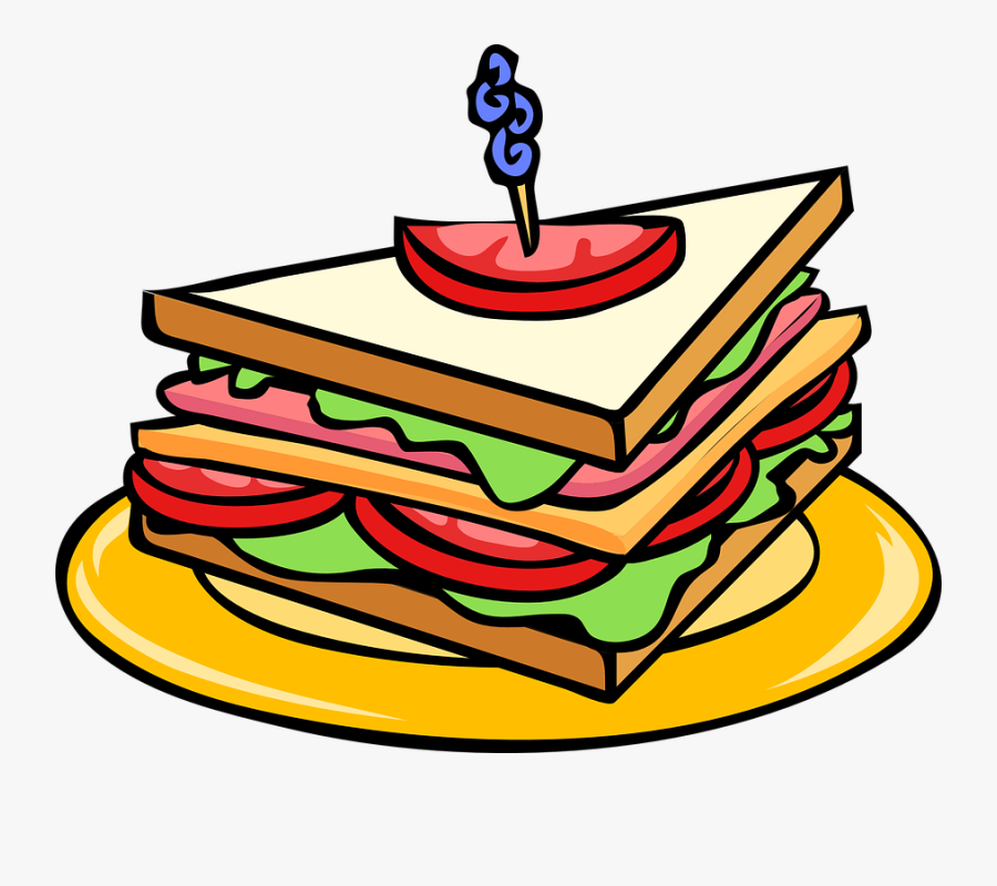 Club Sandwich Free Vector - Sandwich Clipart, Transparent Clipart