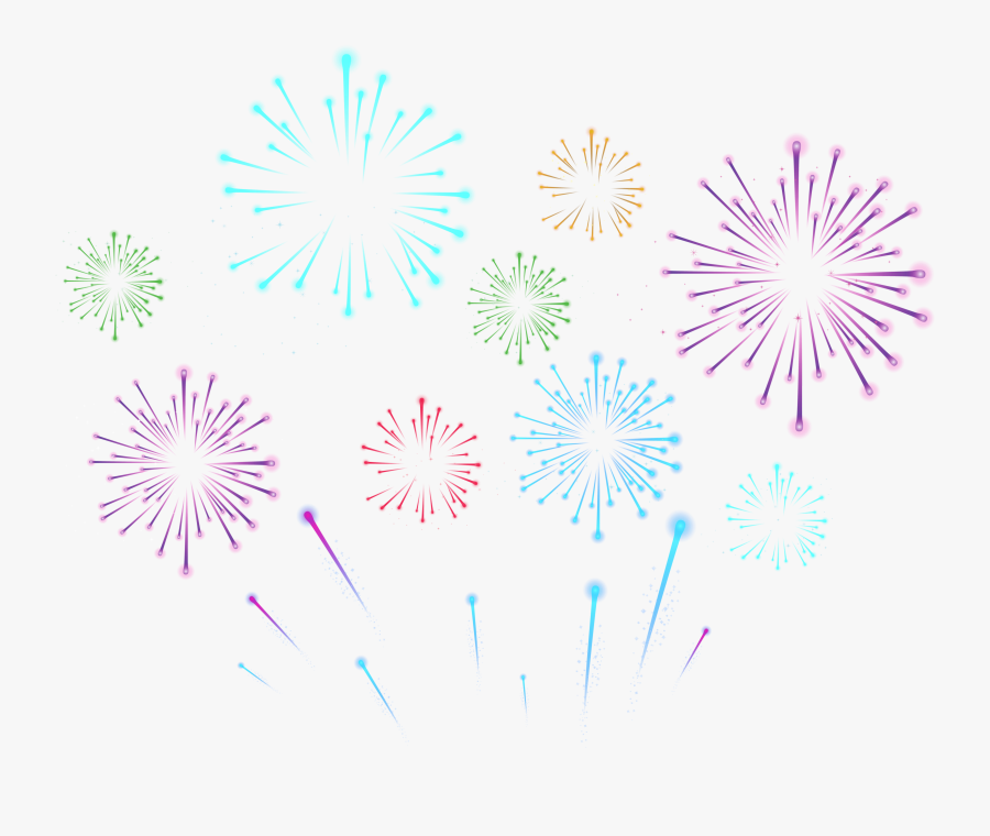 Fireworks Clip Art - Transparent Background Fireworks Clipart, Transparent Clipart
