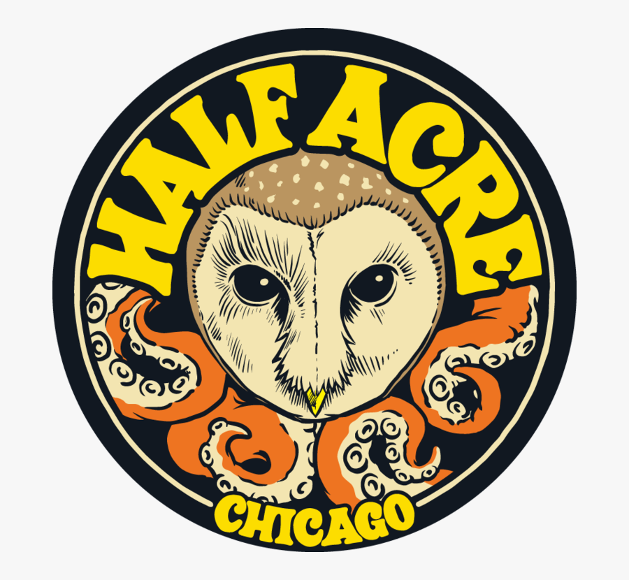 Transparent Rosh Hashana Clipart - Half Acre Brewing Logo, Transparent Clipart