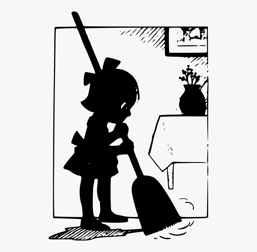 Clip Art Housekeeping Computer Icons And - Chores Clipart Black And White, Transparent Clipart