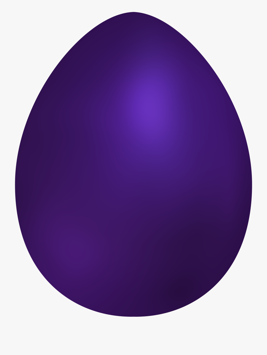 Dark Purple Easter Egg Png Clip Art - Circle, Transparent Clipart