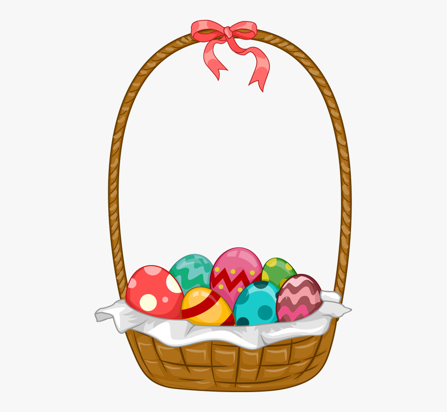 Easter Basket Clip Art & Easter Basket Clip Art Clip - Easter Egg B...