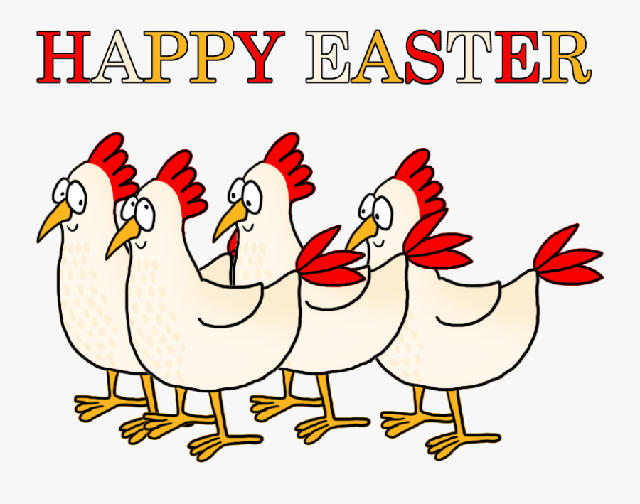Lots Of Hen Easter Greeting - Yay Exams Are Over, Transparent Clipart