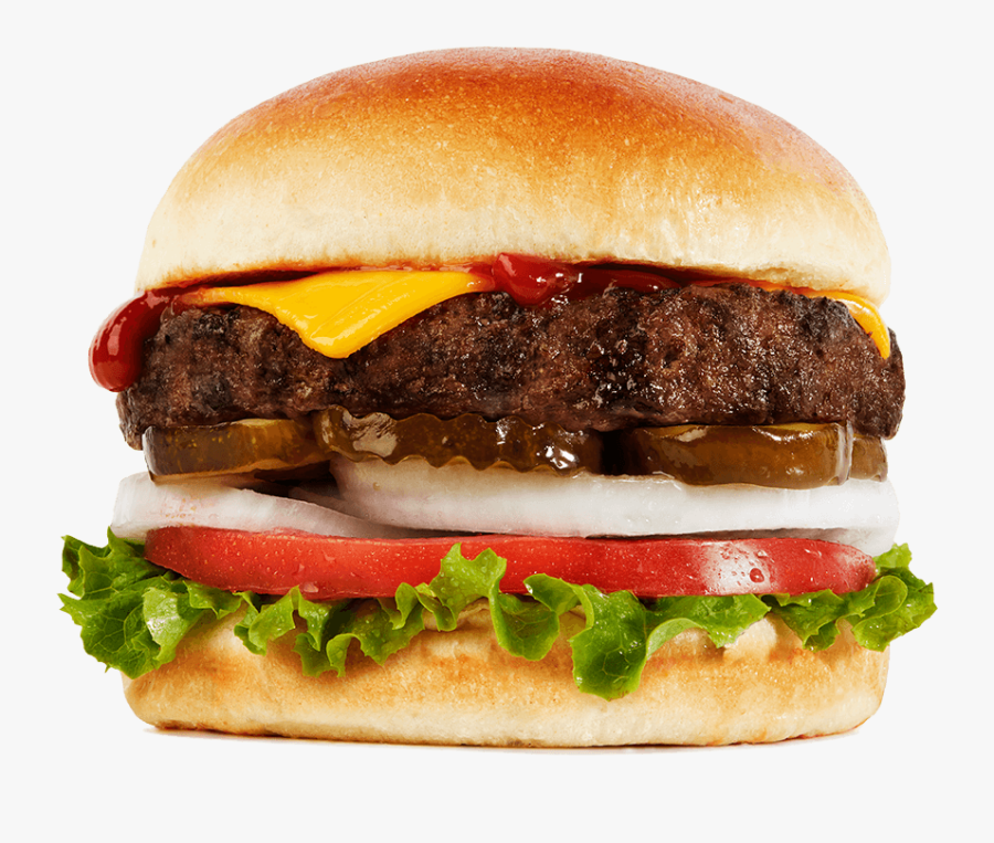 Transparent Burger Clip Art Png - Cheeseburger, Transparent Clipart
