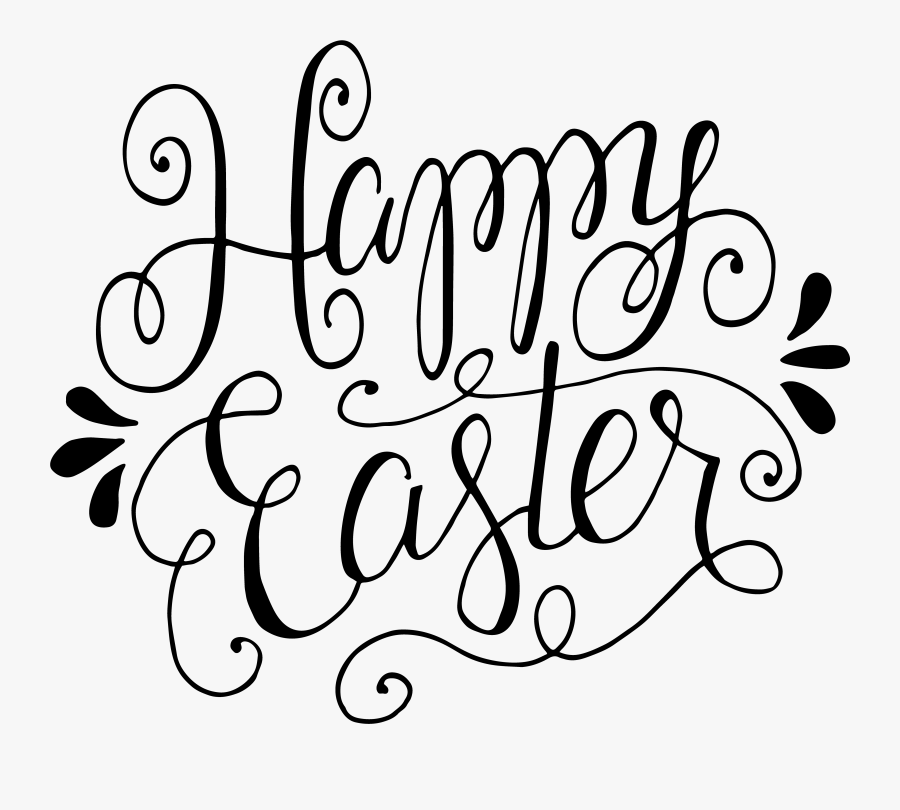 Happy Easter Drawing Happy Easter Thanksgiving - Happy Easter Drawing, Transparent Clipart