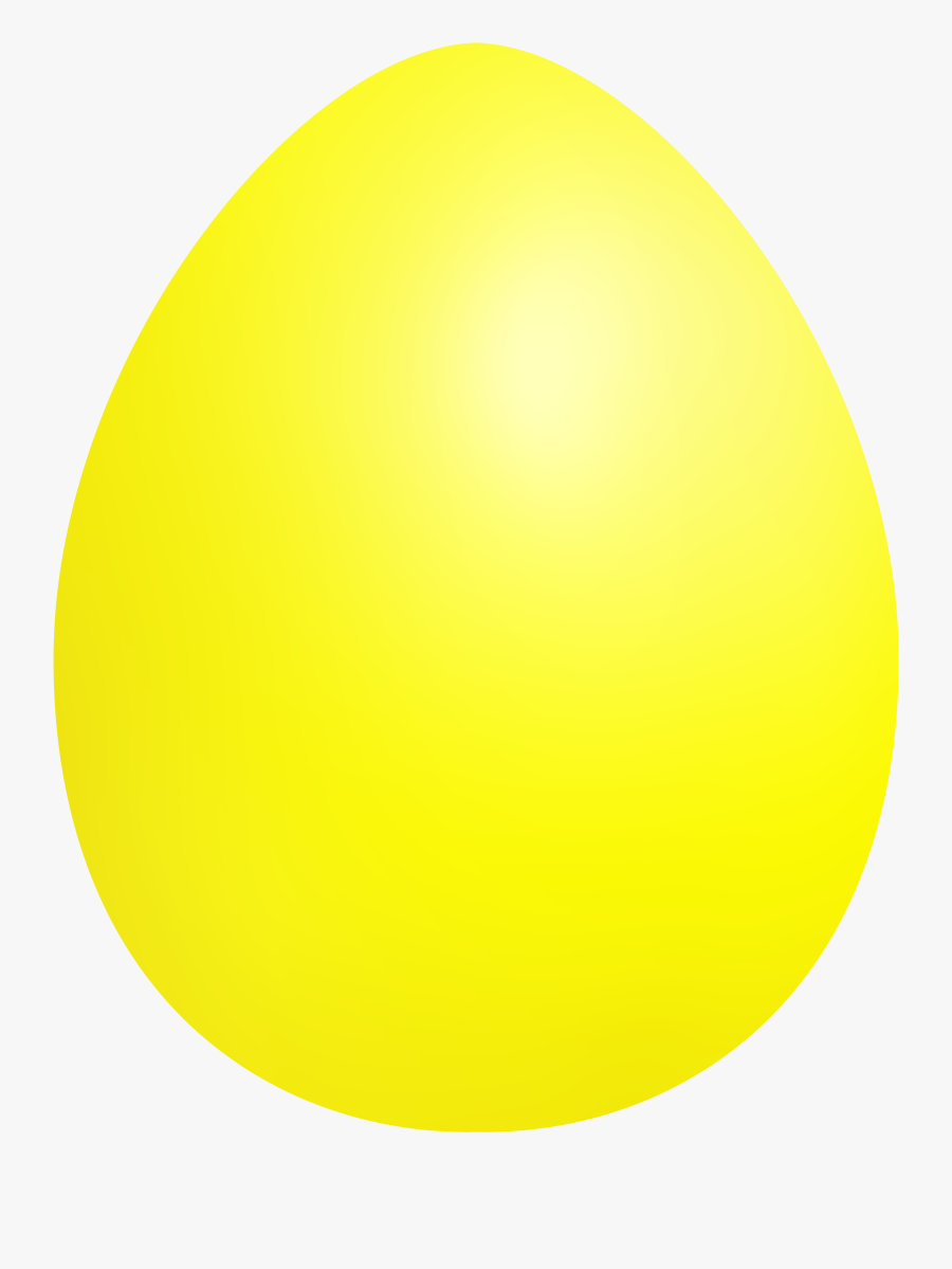 Yellow Easter Egg Png Clip Art - Punto Amarillo Png, Transparent Clipart