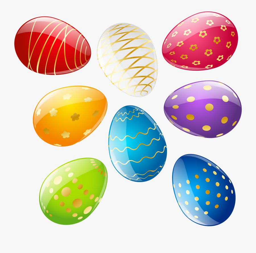 Easter Egg Clip Art, Transparent Clipart