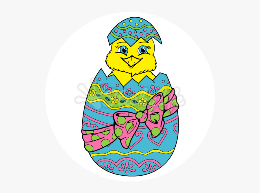 Easter Egg Static Cling - Illustration, Transparent Clipart