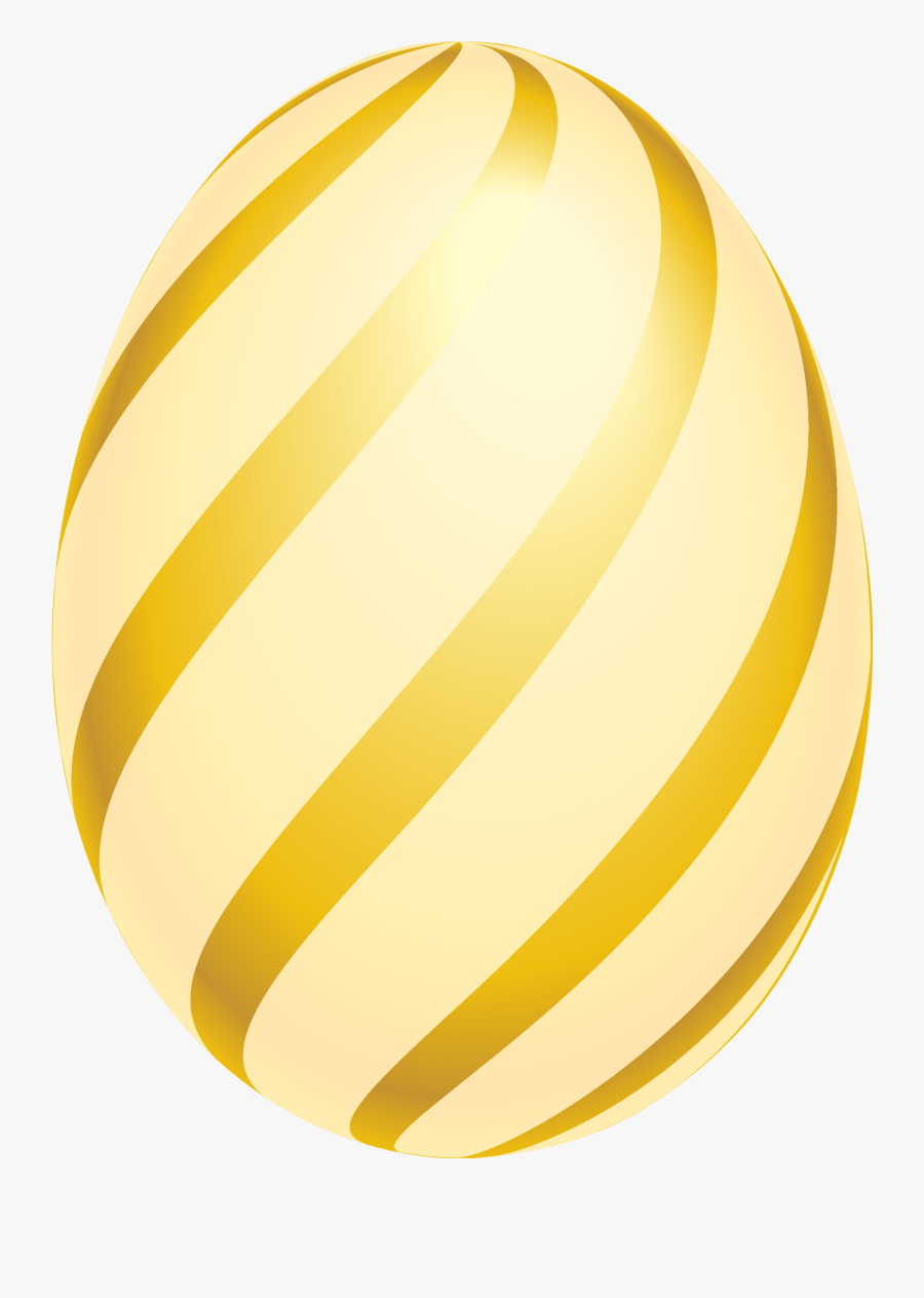 Golden Easter Egg Clip Art Clipart Free Download - Circle, Transparent Clipart