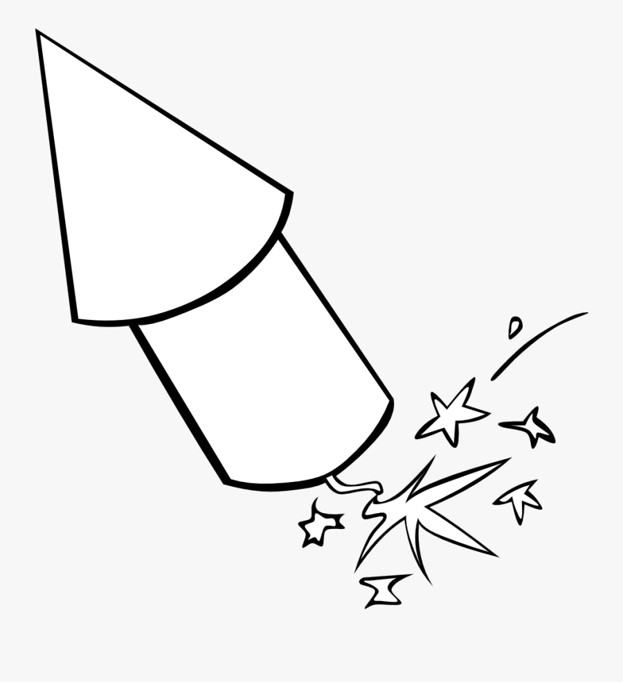 Rocket Fireworks - Illustration, Transparent Clipart