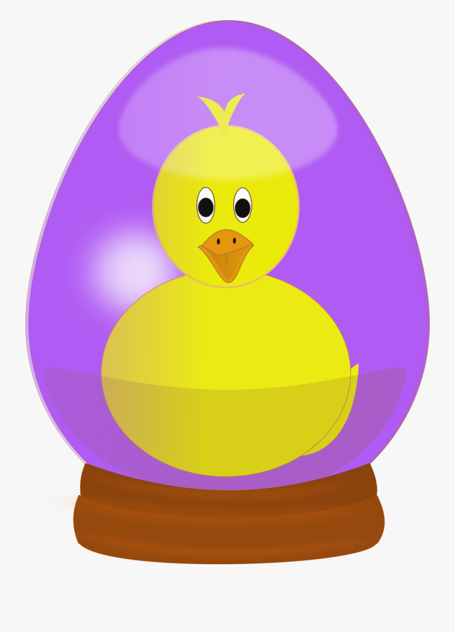 Chick In Easter Egg Globe Svg Clip Arts - Velkonocne Kura, Transparent Clipart