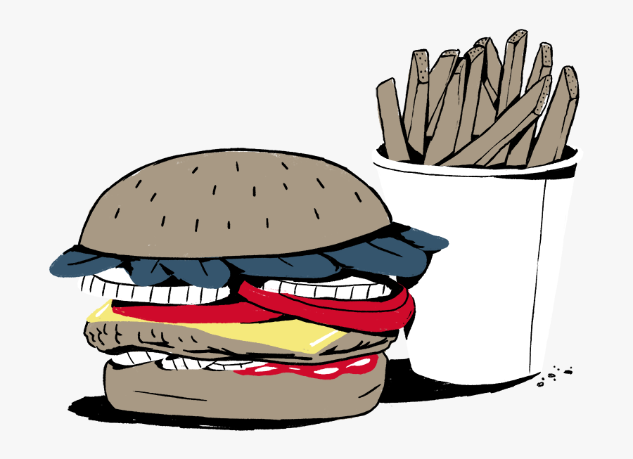 All The Way Burger, Transparent Clipart