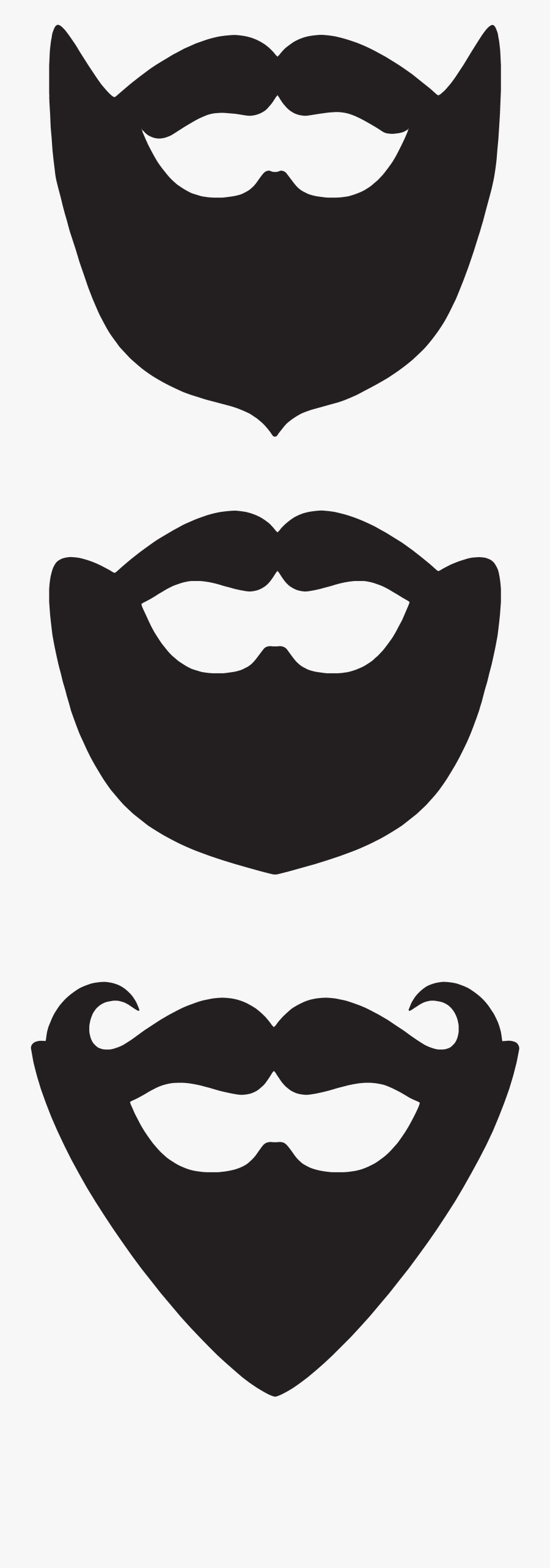 Beard Clipart Lip - Clip Art, Transparent Clipart
