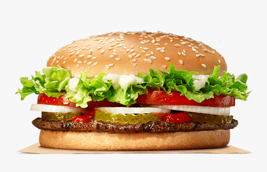 Burger King Crown Images Clipart - Food Burger, Transparent Clipart