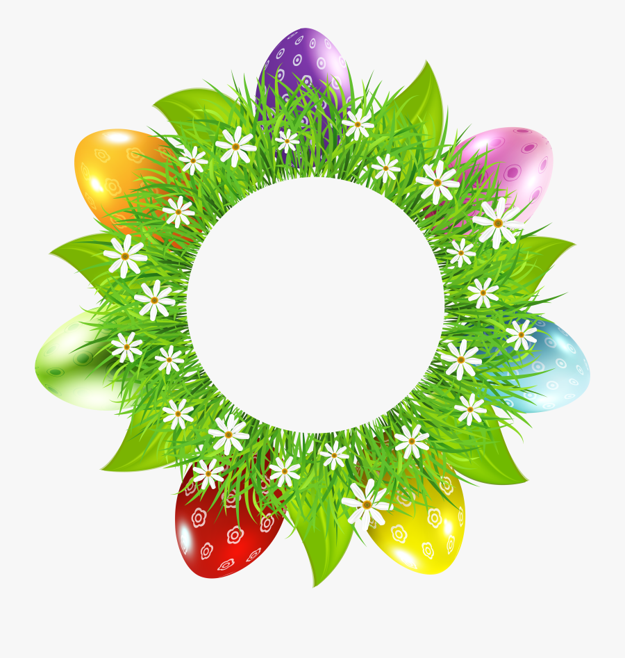 Happy Easter Decoration Png Clip Art Image - Free Easter Transparent Decoration, Transparent Clipart