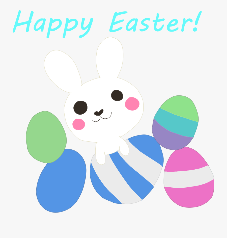 Happy Easter 2019, Transparent Clipart