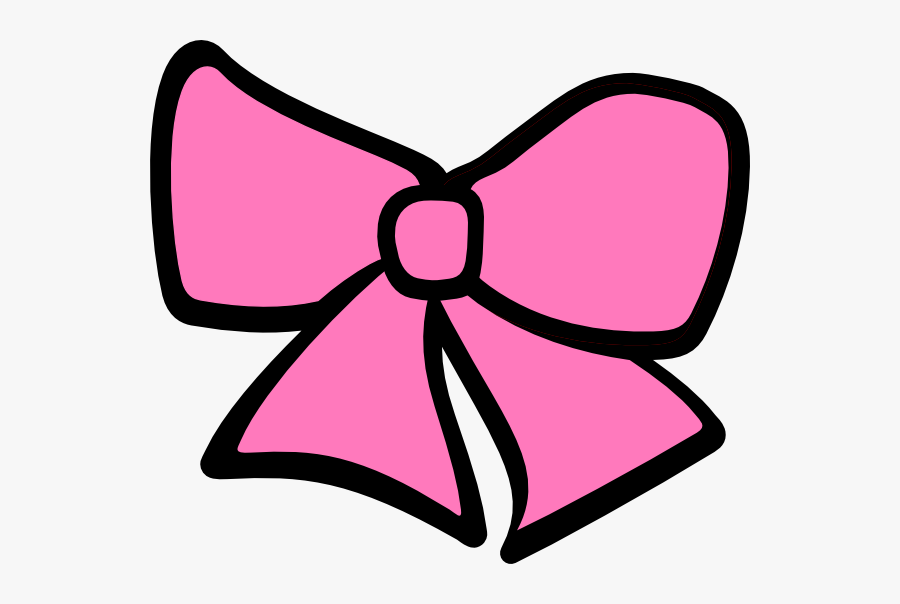 Cheer Bow Clipart - Hair Bow Clipart, Transparent Clipart