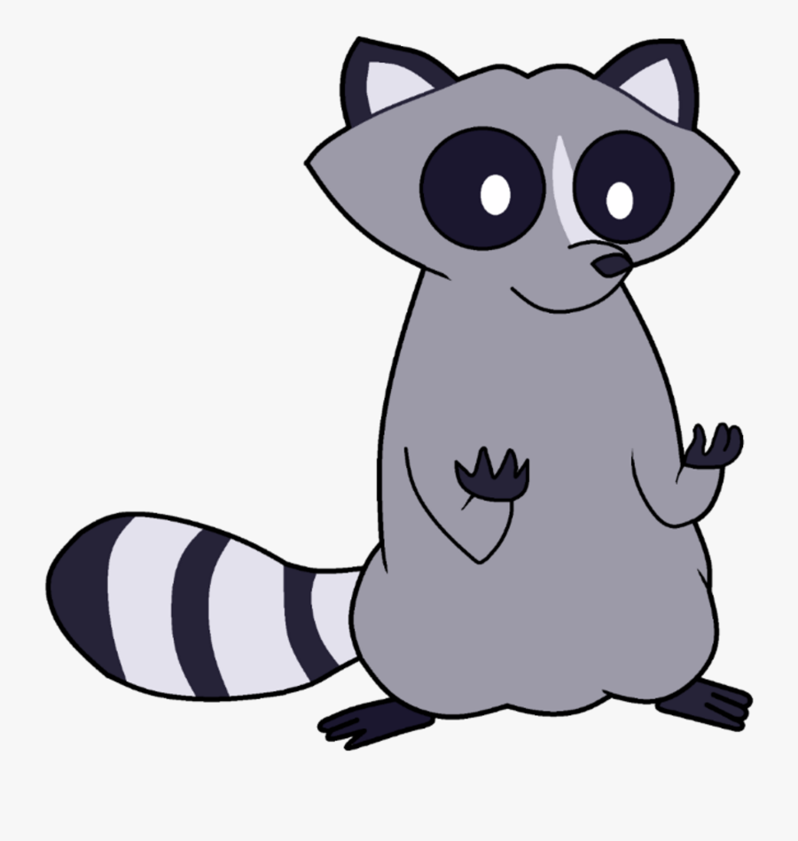 Clip Art Png Royalty Free - Cartoon Raccoon No Background, Transparent Clipart