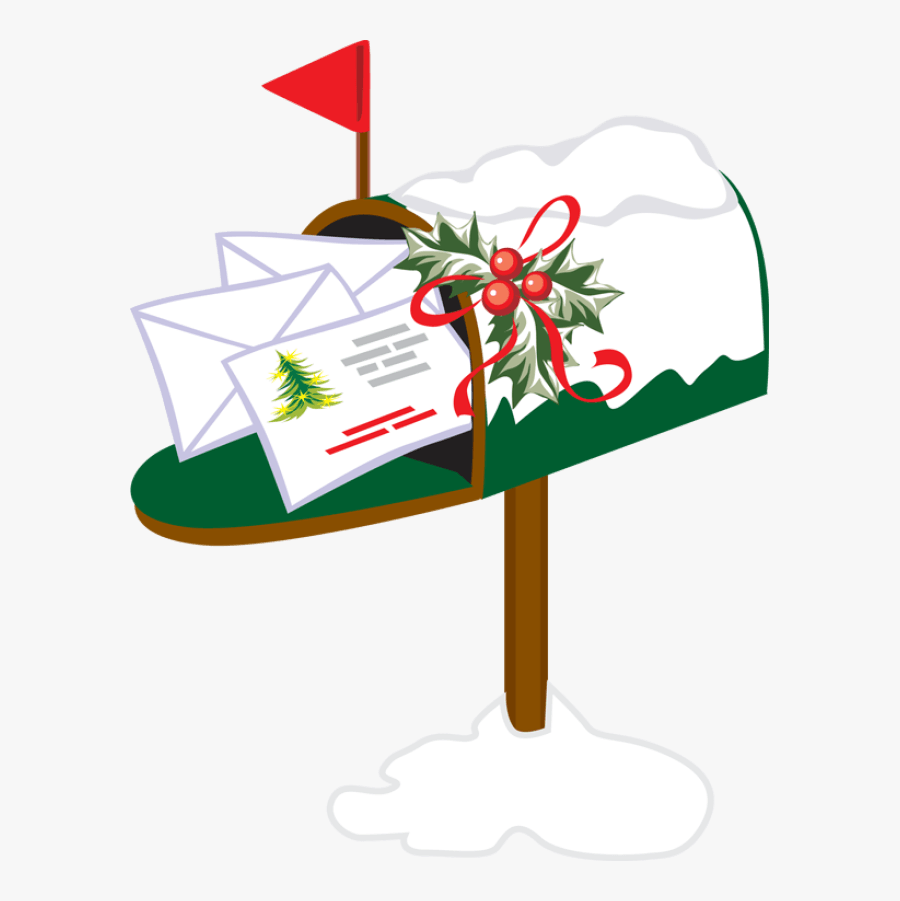 Christmas Mail Box Clipart - Buzon Navideño Png, Transparent Clipart