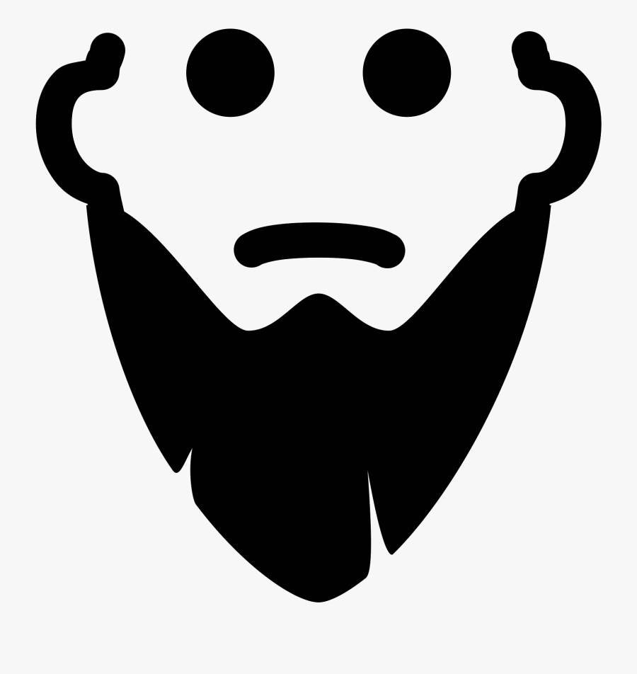 Beard Png - Emoticono Barba, Transparent Clipart