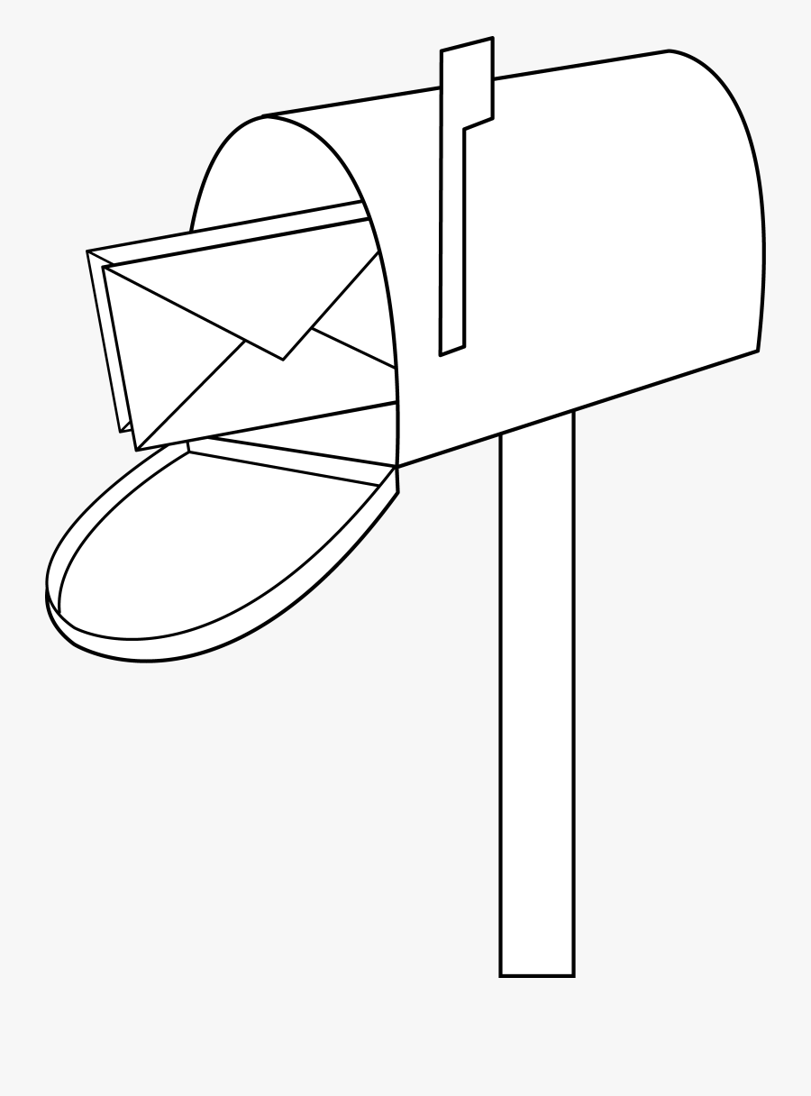 Clipart Mailbox, Transparent Clipart