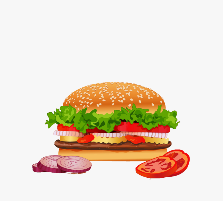 Zinger Burger Vector Png, Transparent Clipart