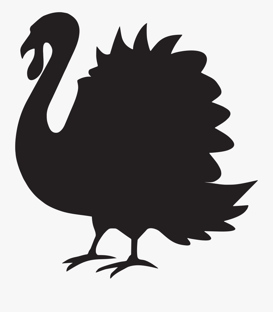 Turkey Beard Clipart - Turkey Transparent Background Logo Black, Transparent Clipart