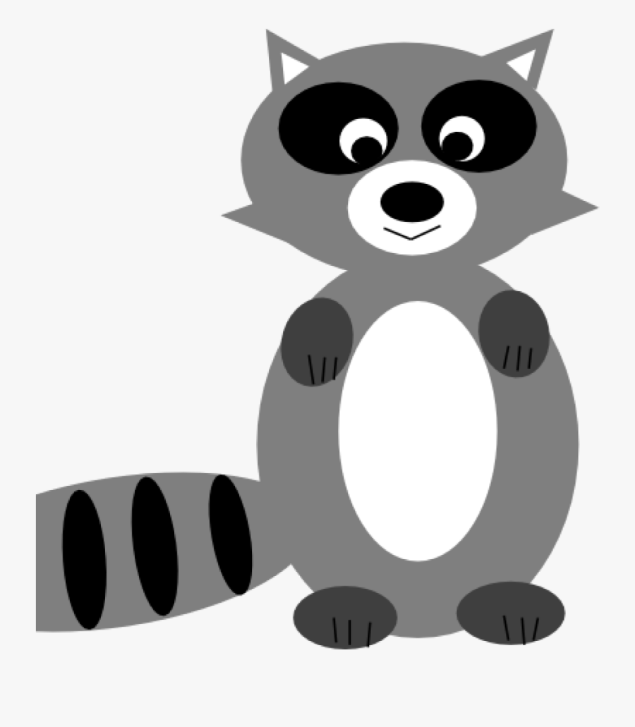 Graphic Black And White Library For Free Download On - Raccoon Clipart, Transparent Clipart