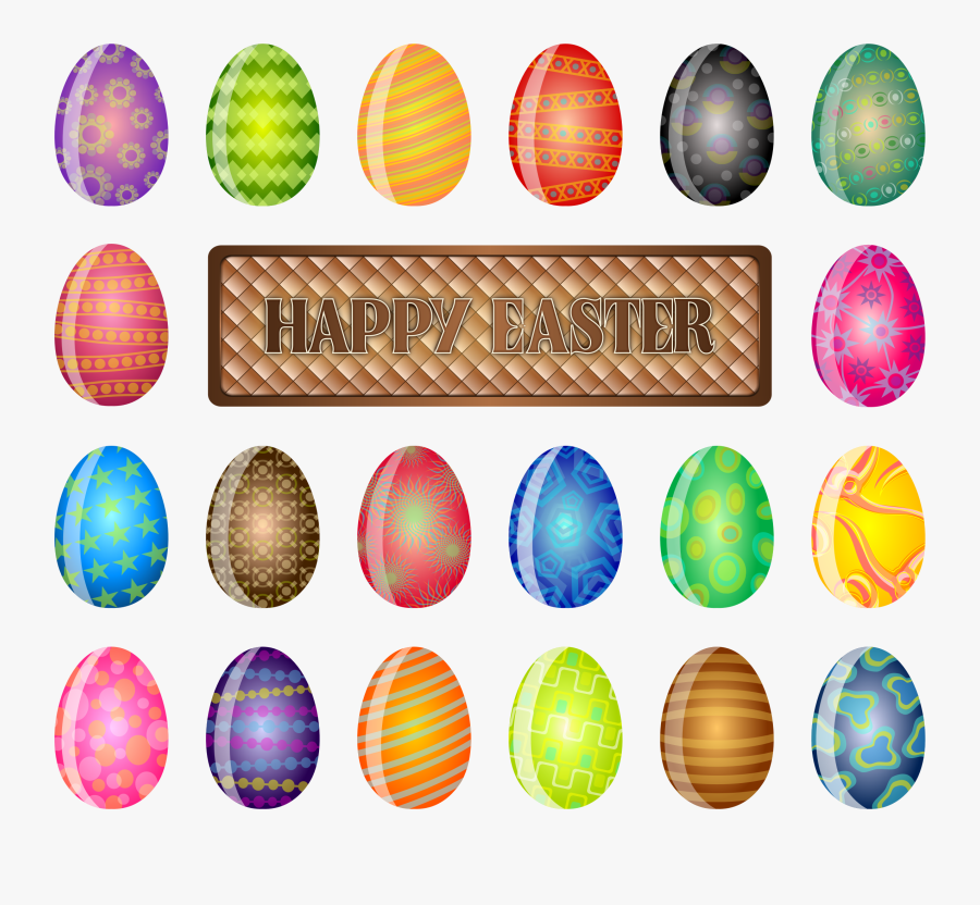Happy Easter Sign Clip Arts - Easter, Transparent Clipart
