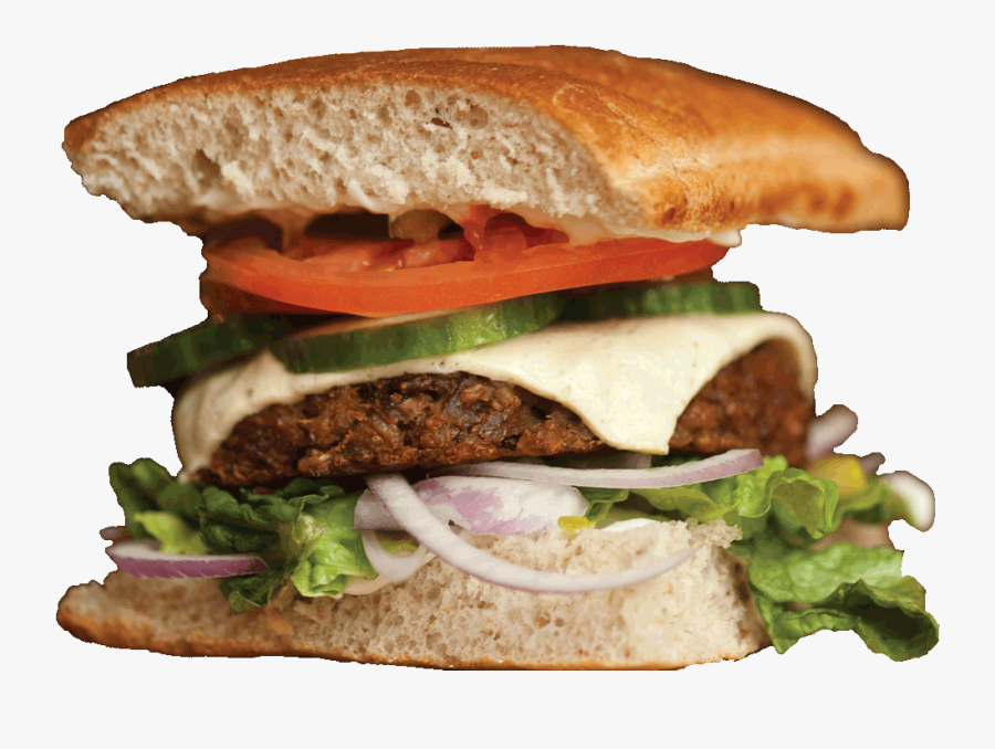Hamburger Clipart Vegetable Burger - Boon Burger, Transparent Clipart