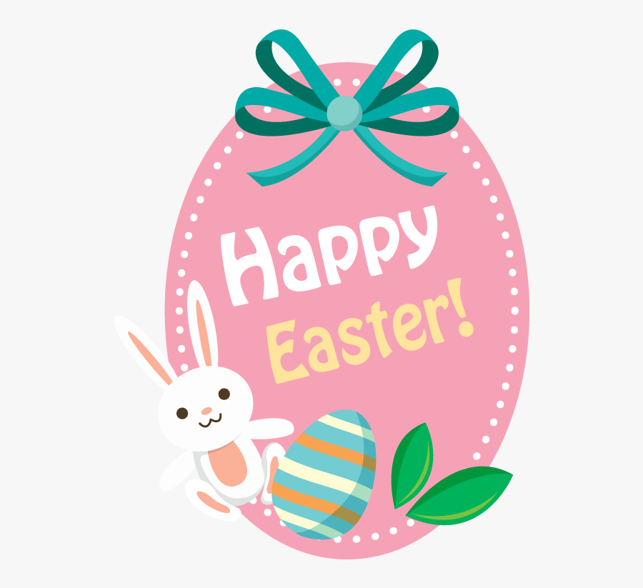 Happy Easter Easter Egg, Transparent Clipart