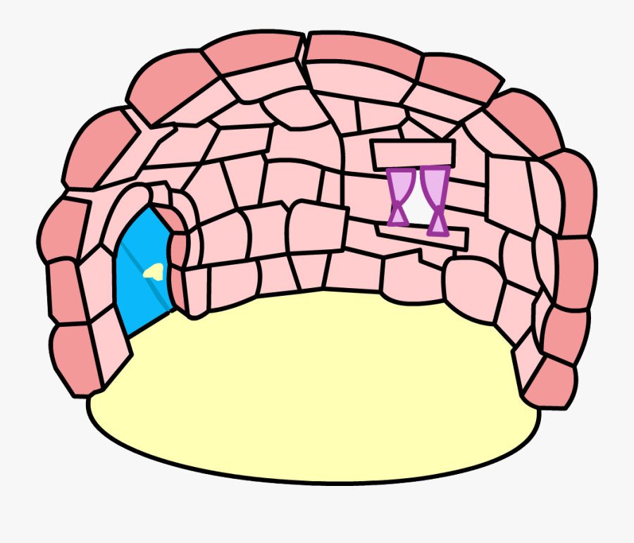 Club Penguin Wiki - Club Penguin Igloo, Transparent Clipart
