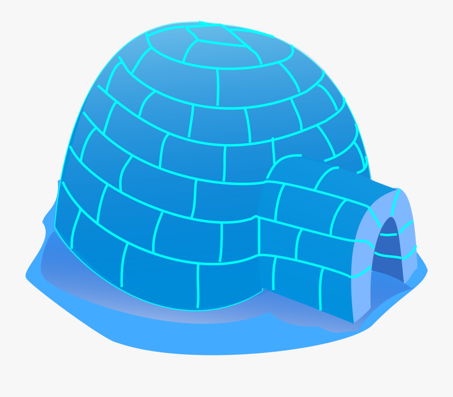Tux Paint Igloo - Types Of Houses Igloo, Transparent Clipart