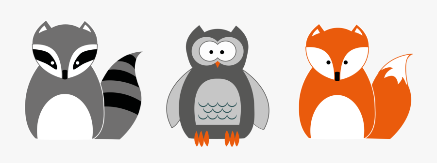Flightless Bird,beak,vertebrate - Fox And Owl Cartoon, Transparent Clipart