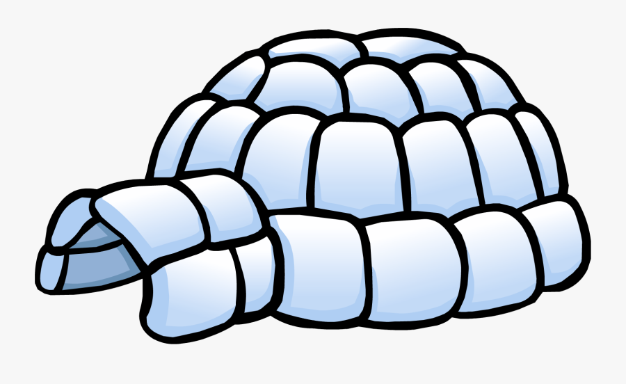Puffle Igloo - Igloo Png, Transparent Clipart