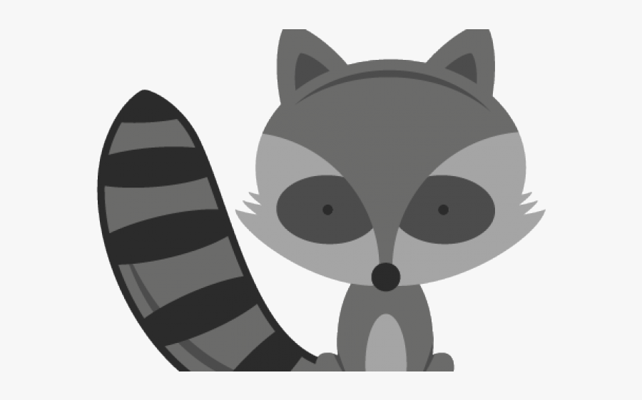 Raccoon Clipart Tree Clipart - Woodland Creatures Baby Raccoon Clipart Png, Transparent Clipart