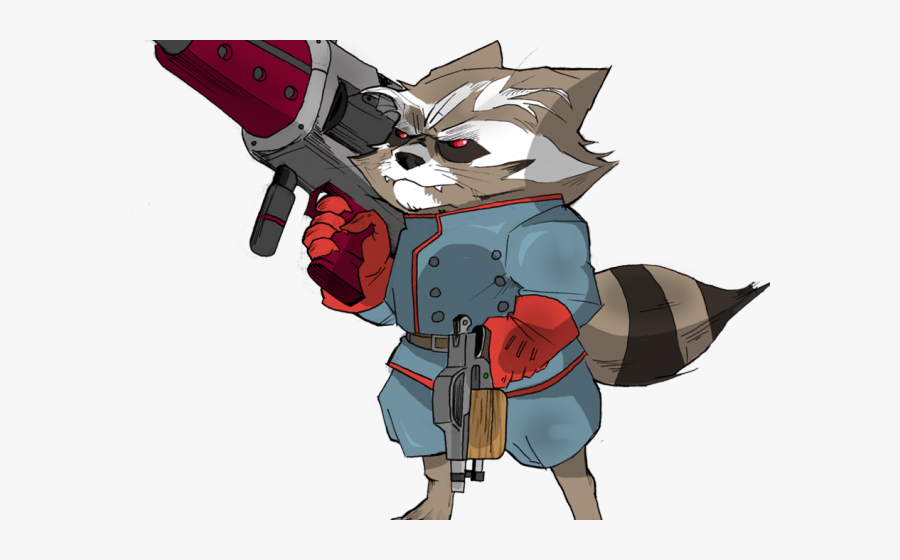 Rocket Raccoon Comics Png, Transparent Clipart