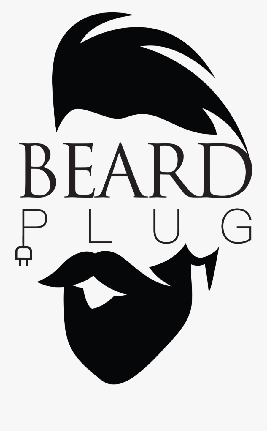 For Beard Growth, You Need Beard Plug - Illustration, Transparent Clipart