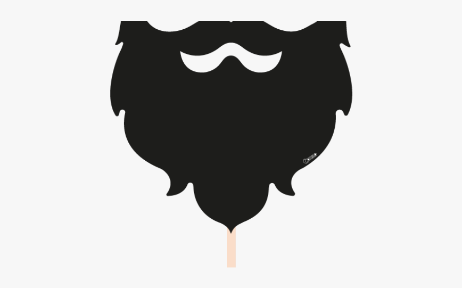 Beard Clipart Photo Booth Prop - Beard Photo Booth Prop, Transparent Clipart