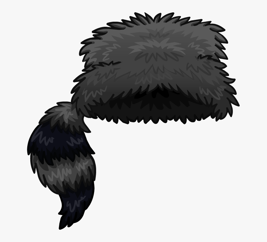 Wilderness Expedition Club Penguin - Raccoon Hat Clip Art, Transparent Clipart