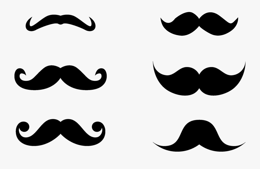 Transparent Moustache Clip Art - Moustaches And Beard Clipart, Transparent Clipart