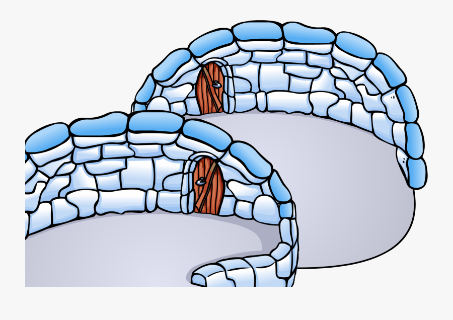 Transparent Igloo Png - Club Penguin Igloo Art, Transparent Clipart