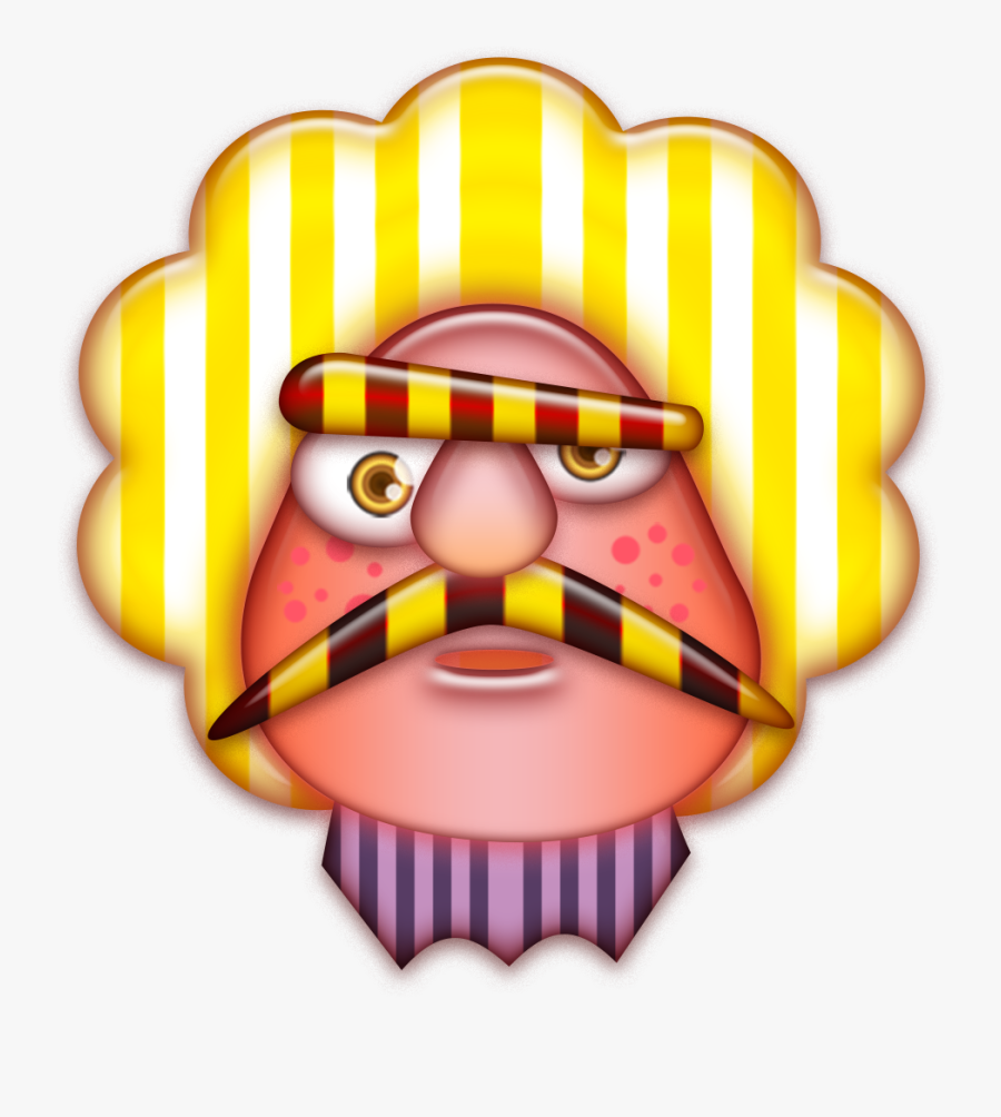 Clip Art Cartoon Man With Beard - Cartoon, Transparent Clipart