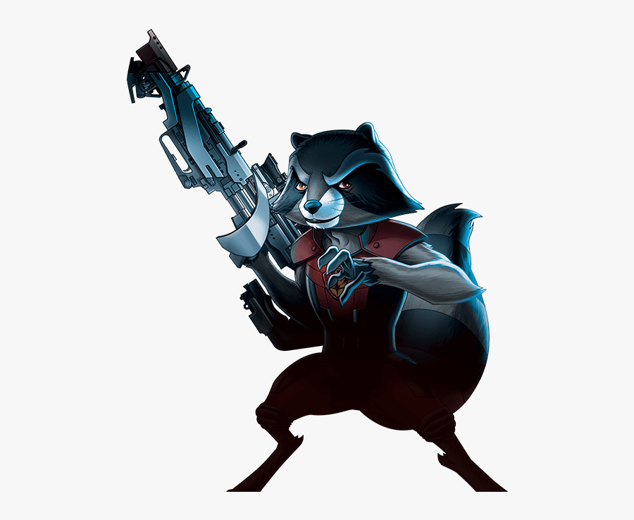Rocket Raccoon Clipart Animated - Rocket Raccoon Animated Png, Transparent Clipart