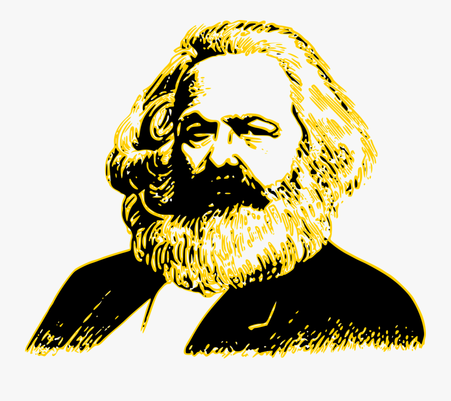 Karl Marx Portrait Man - Marx Png, Transparent Clipart