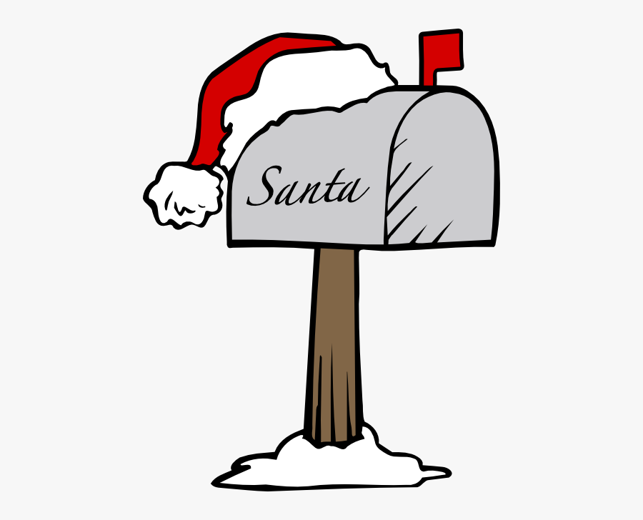 Santa Letter Clip Art, Transparent Clipart