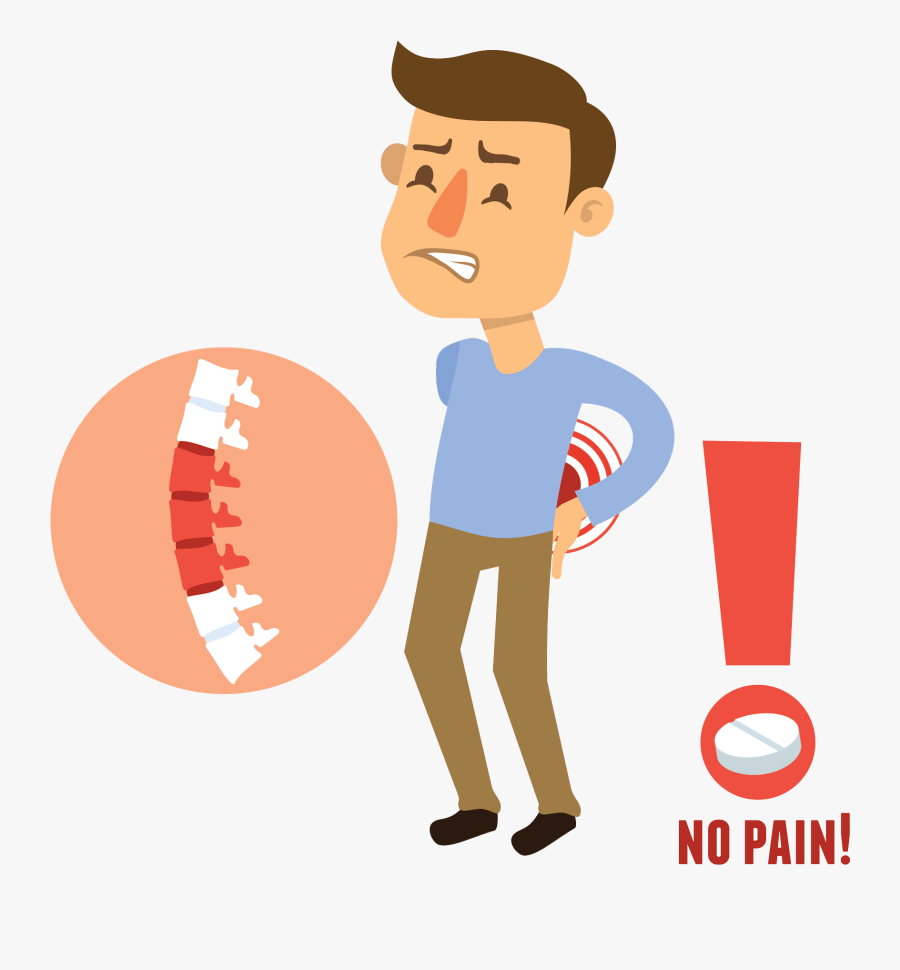 Pain Man-chiropractic In Venice Fl - Dont Let Pain Control Your Life, Transparent Clipart