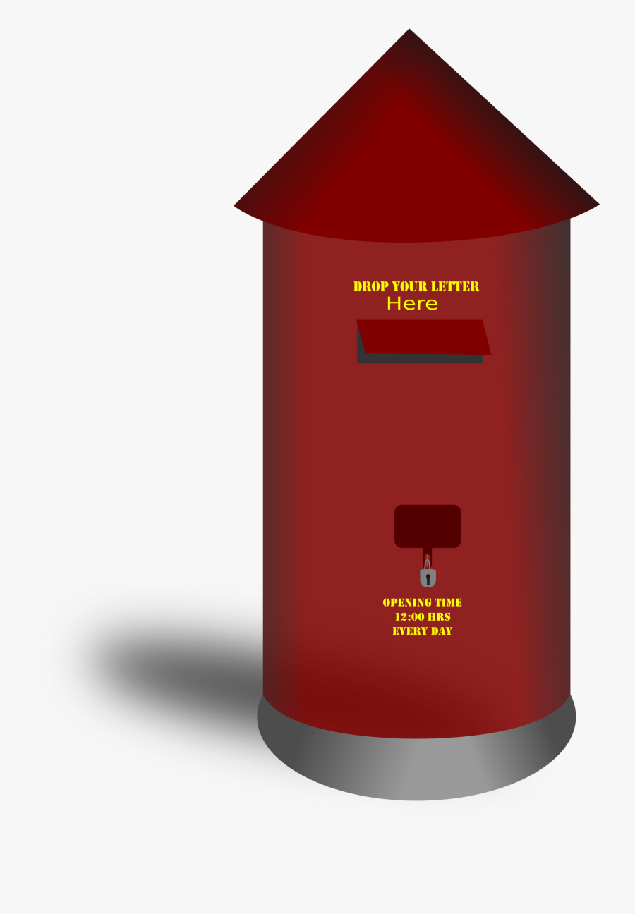 Box, Mailbox, Post Box, Drop Clipart - Post Box, Transparent Clipart