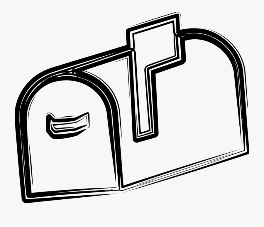 Line Art,angle,area - Letter Box, Transparent Clipart