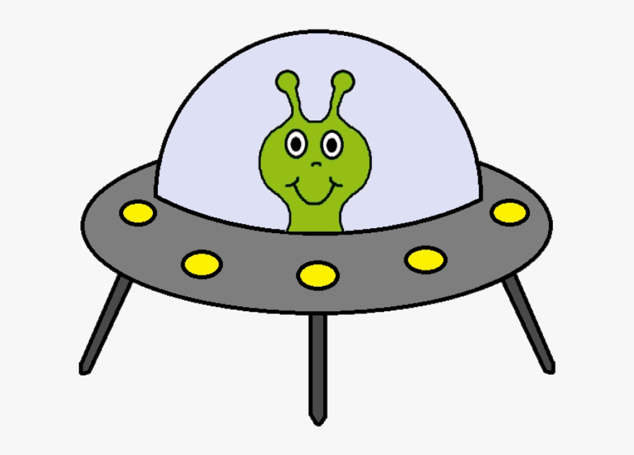 Alien Spaceship Clipart, Transparent Clipart
